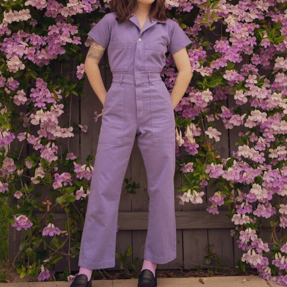 Big Bud Press Lavender Jumpsuit - DISCONTINUED COLOR - Picture 3 of 7